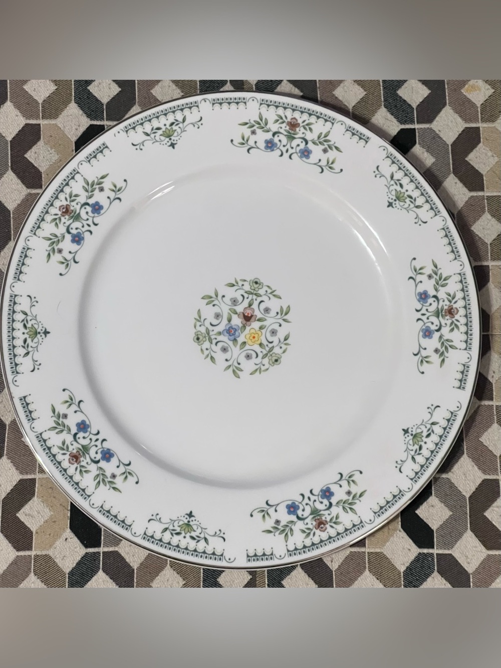 Vintage Cotillion Juliet 3729 Chop Plate Serving Platter Japan